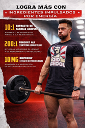 Turkesterone 60 Cápsulas – Rendimiento Deportivo y Apoyo Natural