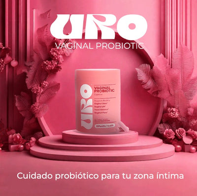 Uro Vaginal Probiótico para Mujer – Equilibrio de Flora Vaginal y Salud Íntima | Soporte Urogenital y pH Femenino