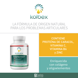 Kolbex Proteína de Caracol 30 Cápsulas – Bienestar Articular y Movilidad