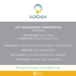 Kolbex Proteína de Caracol 30 Cápsulas – Bienestar Articular y Movilidad