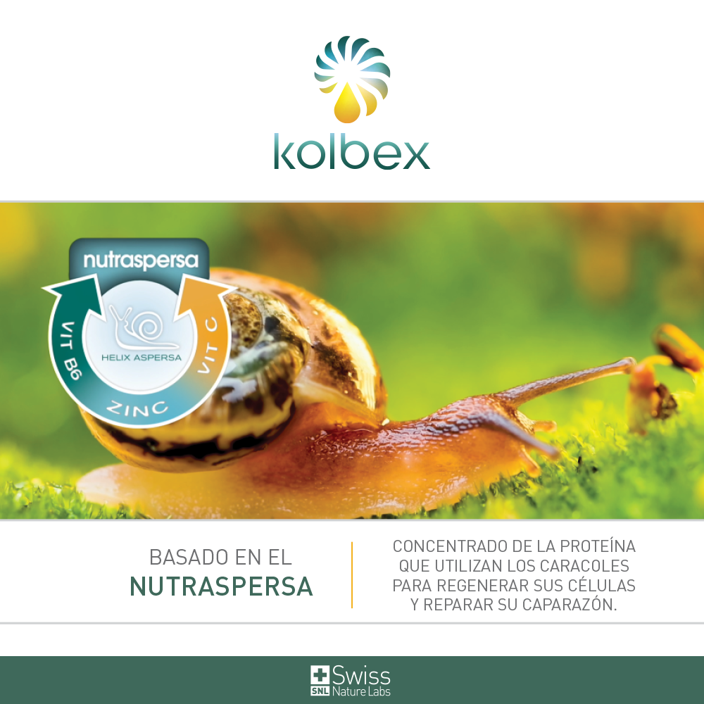 Kolbex Proteína de Caracol 30 Cápsulas – Bienestar Articular y Movilidad