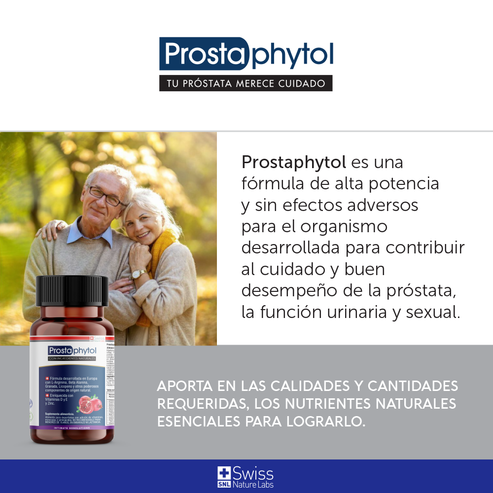 Prostaphytol 60 Cápsulas – Bienestar Prostático y Equilibrio Masculino