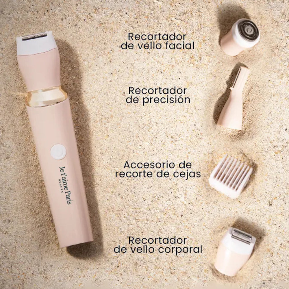 Je T'aime Paris Depiladora Femenina – Depilación Suave y Precisa Wet & Dry