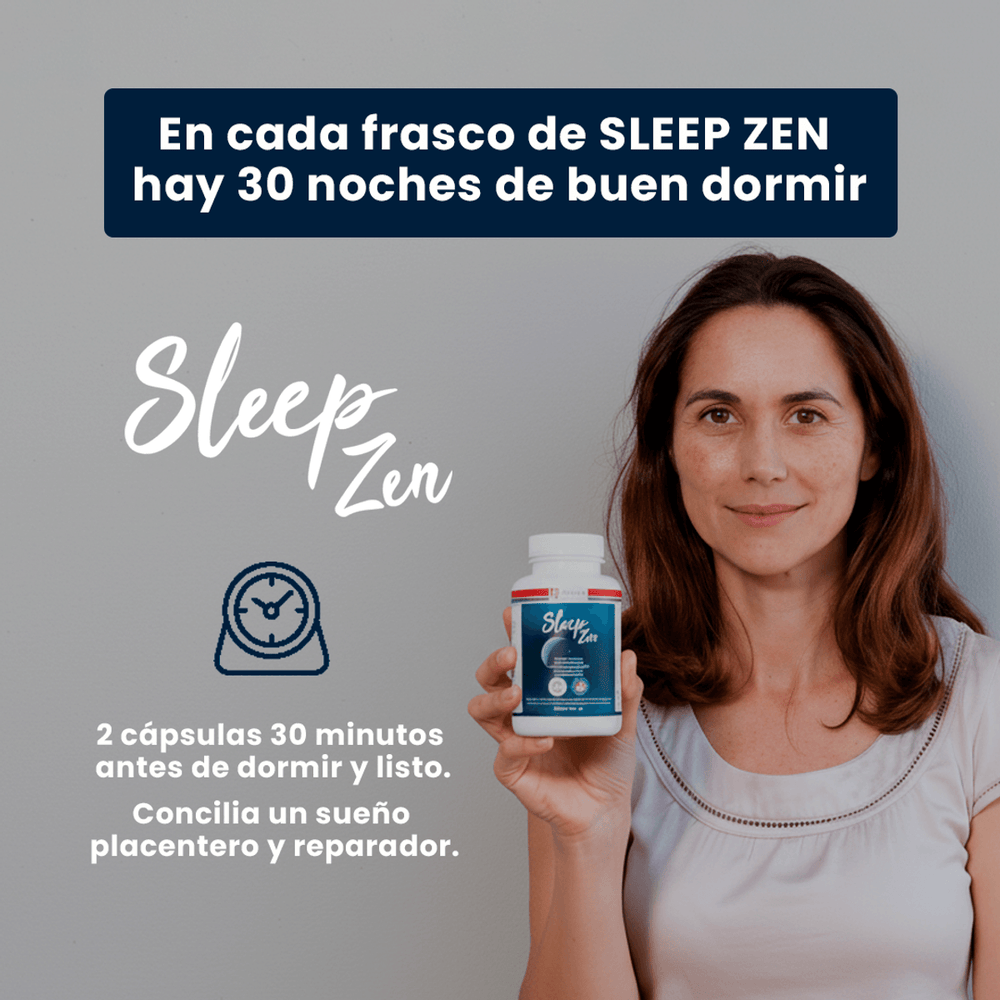 Sleep Zen Cápsulas – Descanso Nocturno y Relajación Natural