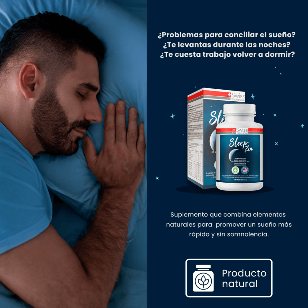 Sleep Zen Cápsulas – Descanso Nocturno y Relajación Natural
