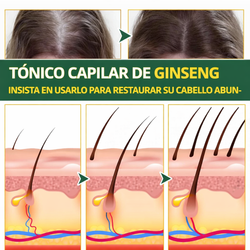 OUHOE Spray Capilar Natural con Ginseng – Fortalecimiento y Cuidado del Cabello Diario