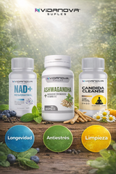 Tripack NAD+ Ashwagandha y Equilibrio Digestivo – Energía y Bienestar Integral