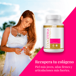 Colageterna Colágeno 90 Cápsulas – Piel, Cabello y Bienestar Diario