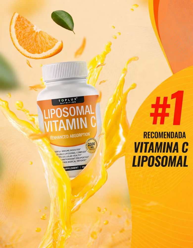 Vitamina C Liposomal 2100mg – Alta Absorción y Apoyo Antioxidante