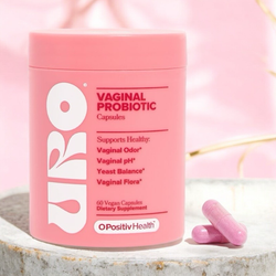 Uro Vaginal Probiótico para Mujer – Equilibrio de Flora Vaginal y Salud Íntima | Soporte Urogenital y pH Femenino