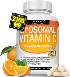 Vitamina C Liposomal 2100mg – Alta Absorción y Apoyo Antioxidante