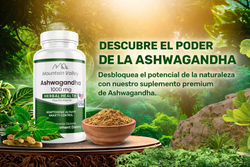 Ashwagandha 1000 mg Mountain Valley – Suplemento Natural para Estrés, Energía y Equilibrio Hormonal