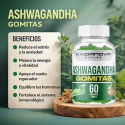 Gomitas Ashwagandha 1000mg – Bienestar, Relajación y Energía Natural