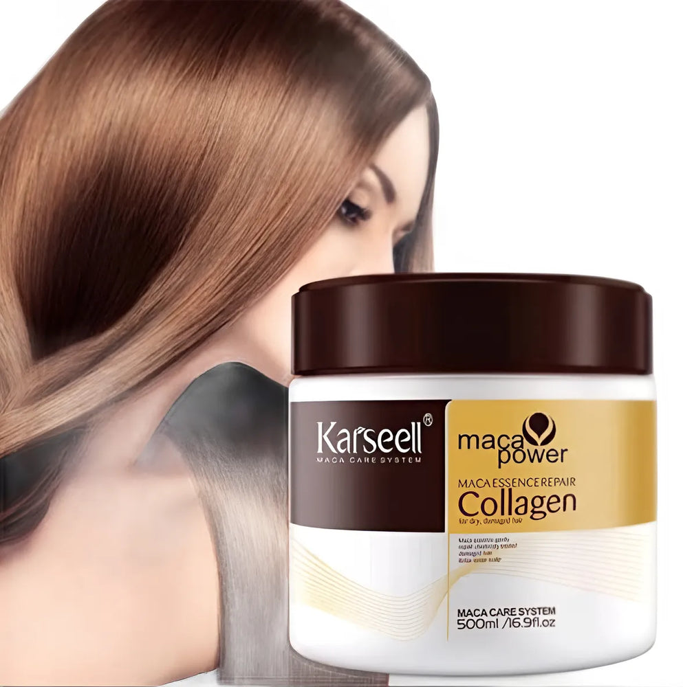 Karseell Botox Capilar Profesional – Tratamiento Reparador Intensivo con Colágeno para Cabello Dañado y Sin Frizz