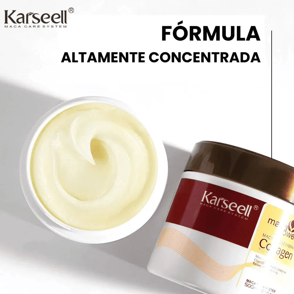 Karseell Botox Capilar Profesional – Tratamiento Reparador Intensivo con Colágeno para Cabello Dañado y Sin Frizz