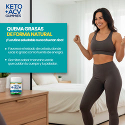 Keto Plus Gomitas Vinagre de Manzana – Energía y Apoyo Metabólico Natural