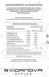 NAD+ Resveratrol 1000mg Vidanova – Energía Celular y Antioxidante Diario