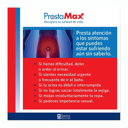 ProstaMax Suplemento Próstata Masculina – Bienestar Urinario y Apoyo Natural con Zinc