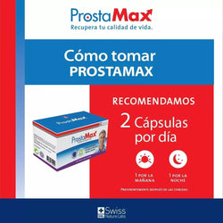 ProstaMax Suplemento Próstata Masculina – Bienestar Urinario y Apoyo Natural con Zinc