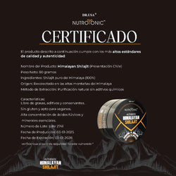 Shilajit Himalaya Auténtico 80g – Resina Natural Alta Pureza | Energía, Vitalidad y Rendimiento Masculino