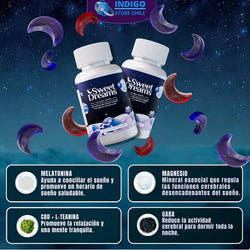 Sweet Dream Cápsulas – Suplemento Natural para Apoyar el Sueño Profundo y la Relajación Nocturna