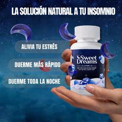 Sweet Dream Cápsulas – Suplemento Natural para Apoyar el Sueño Profundo y la Relajación Nocturna