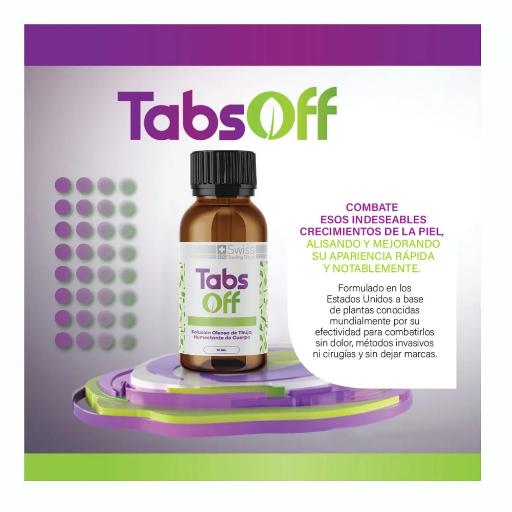 Tabs Off Thuja 15 ml – Cuidado de Imperfecciones y Bienestar de la Piel