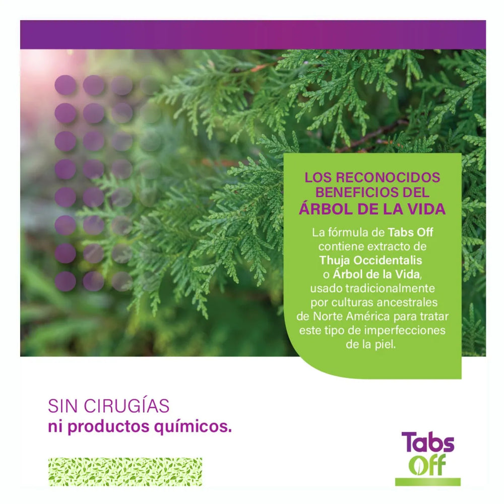 Tabs Off Thuja 15 ml – Cuidado de Imperfecciones y Bienestar de la Piel