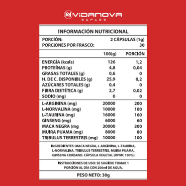 Testo Power Suplemento Masculino – Energía, Vitalidad y Apoyo Físico Natural