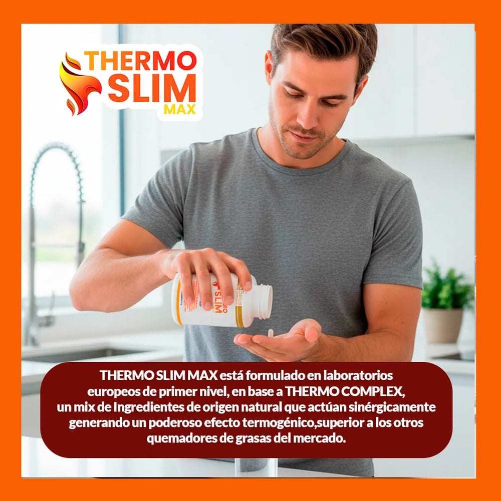Thermo Slim Max Cápsulas – Energía Natural y Apoyo Metabólico Diario