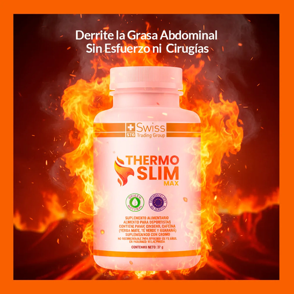 Thermo Slim Max Cápsulas – Energía Natural y Apoyo Metabólico Diario