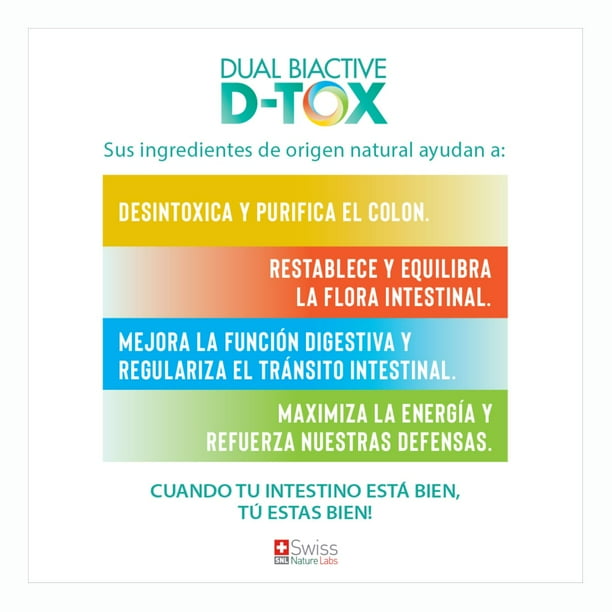 Dual Biactive D-Tox 60 Cápsulas – Bienestar Digestivo y Equilibrio Metabólico