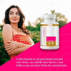 Colageterna Colágeno 90 Cápsulas – Piel, Cabello y Bienestar Diario