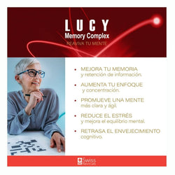 Lucy Memory Complex 30 Cápsulas – Enfoque Mental y Bienestar Cognitivo
